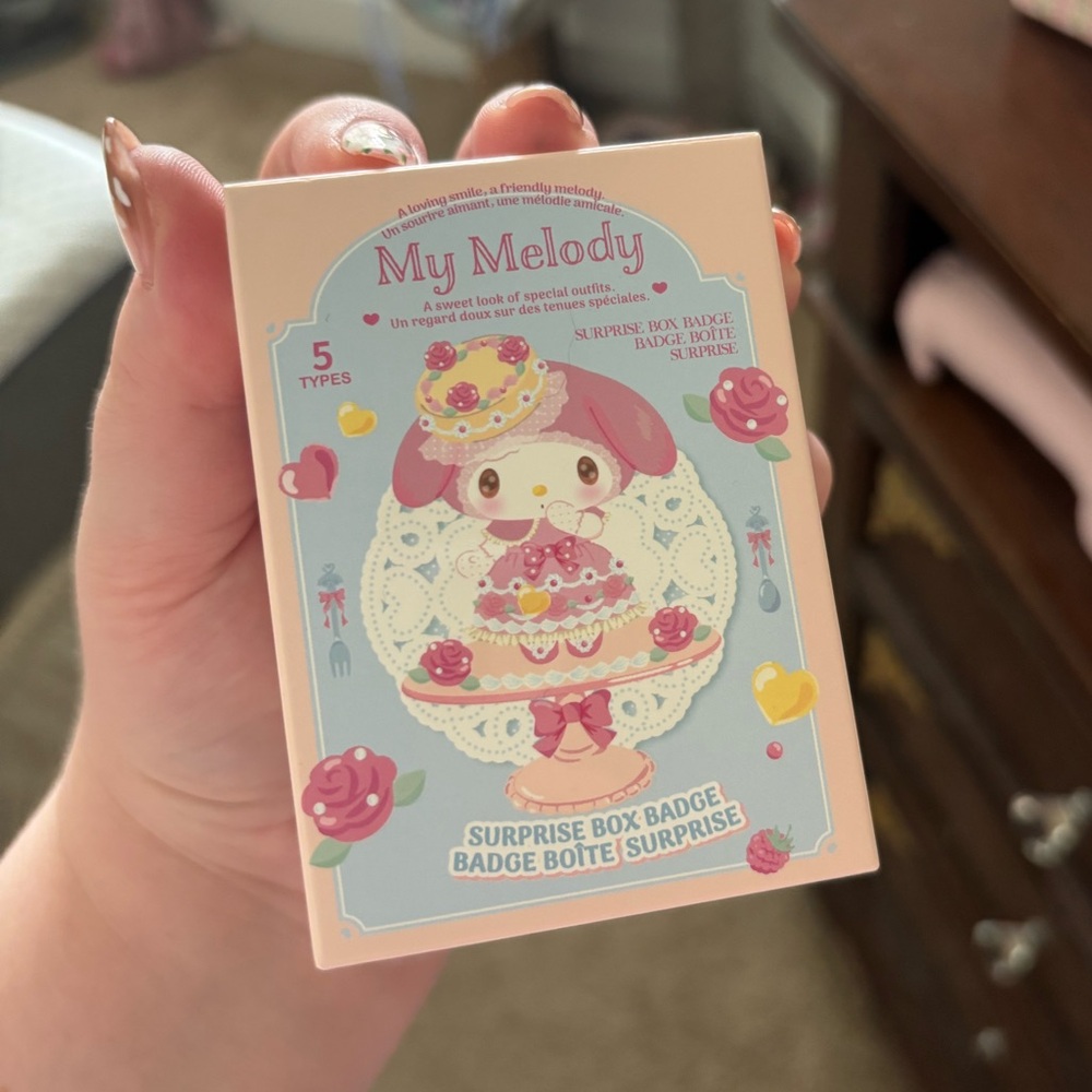 My Melody Surprise Box Badge